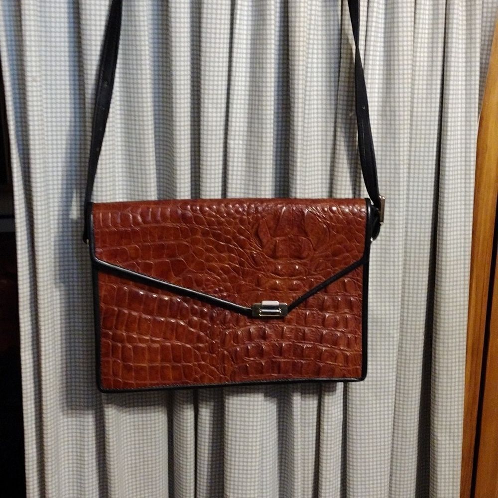 Vintage crocodile bag